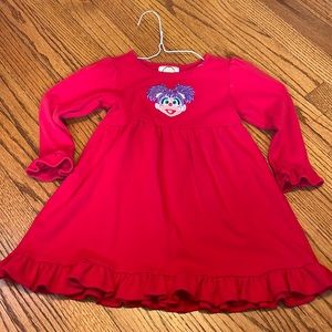 BB boutique custom embroidered Abby dress